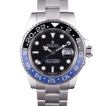 Best AAA Replica Sites II GMT BEZEL Rolex 621393 MASTER rl431 BLACK BLUE 2013 0726